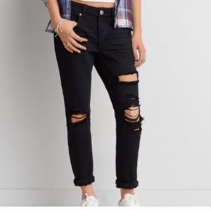 American eagle size 4 tom girl jeans